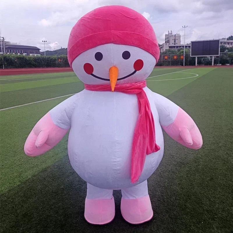 Inflatable Snowman Mascot Cost - Suits ulasan dan harga